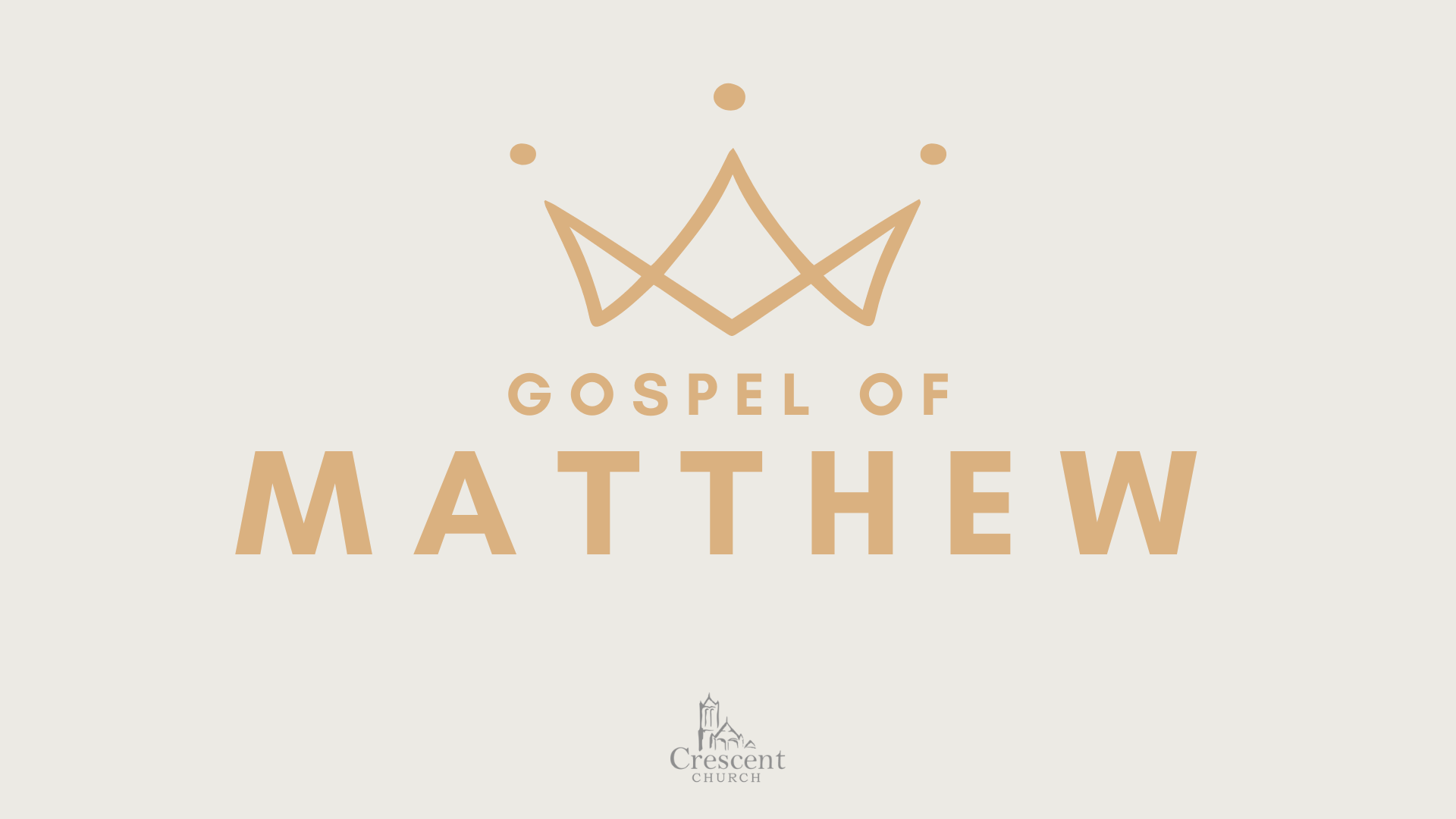 The Triumphal Entry (Matthew 21)